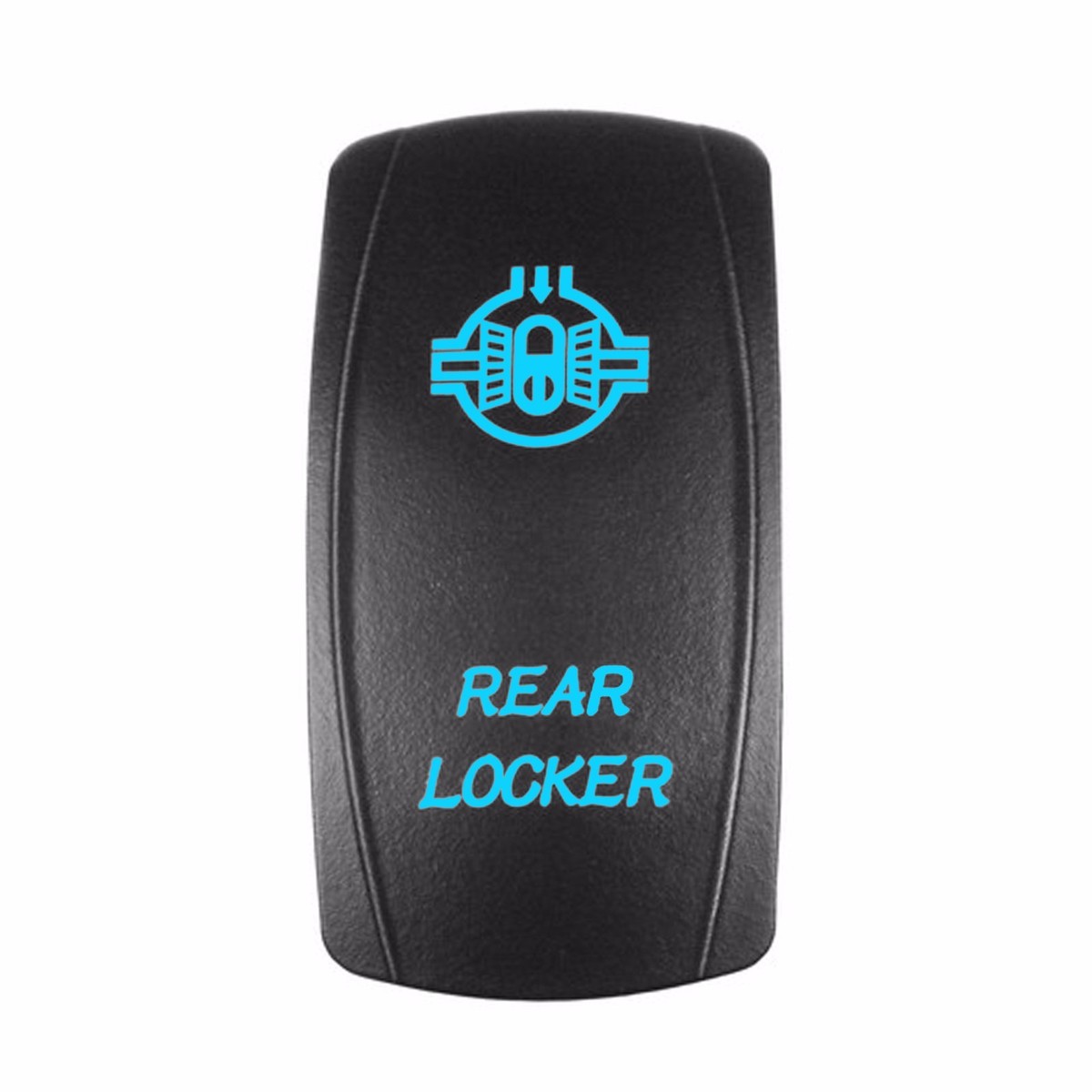 CUSTOM MOMENTARY SWITCH - BLUE Laser LED Rocker Switch 5 Pin Dual Light ON/OFF E - Foto 3