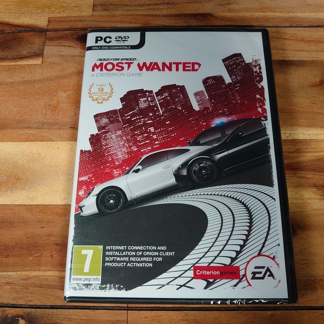 Need For Speed Most Wanted 2012 Dvd Need for Speed Most Wanted 2012 PC CD DVD ROM Criterion RARE for sale