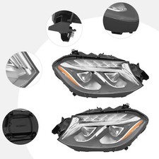 For 2017-2019 Mercedes-Benz GLS450 GLS550 Full LED Headlight Headlamp LH/RH Side