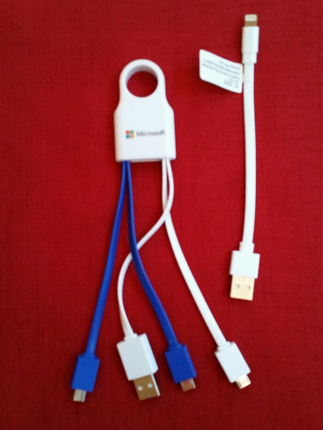 2 Microsoft Apple USB Charging Cable Bullet Universal MultiFunction