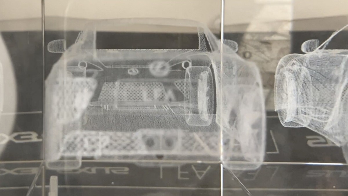 Lexus LFA 3D Laser Etched Crystal - Made In Japan RARE | eBay