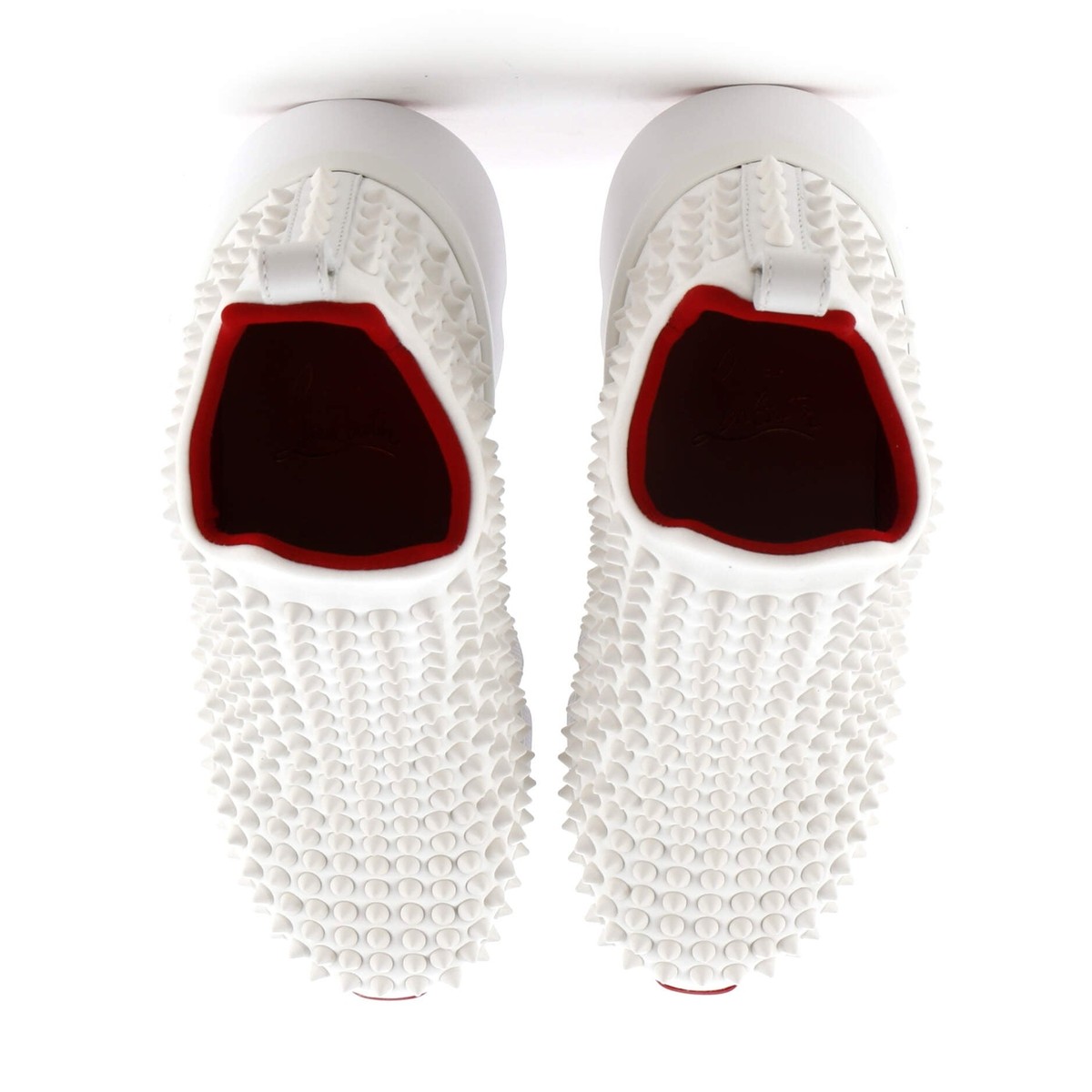 Christian Louboutin Women's Spike Sock Sneakers Spiked Neoprene
