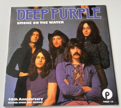 DEEP PURPLE  Smoke On The Water 7'' 40th Anniversary Record Store Day Edition