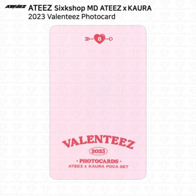 ateez パジャマ　花びら beatroad トレカ valenteez 40 ateez パジャマ 花びら beatroad トレカ valenteez 40