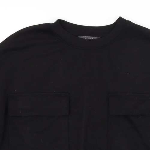 Primark Damen schwarz Polyestermischung Bluse Größe 6 - Bild 4 von 12