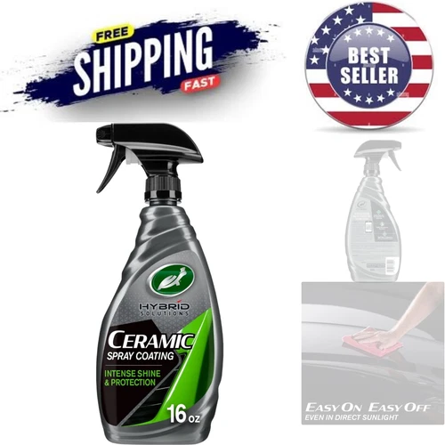 SiO2 Infused Ceramic Coating Spray for Ultimate Car Protection & Gloss - 16 oz.