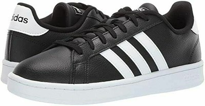 Man Adidas Grand Court Sneaker shoe F36393 Black-White 100% Original Brand  New | eBay