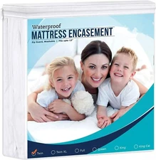 Zippered Mattress Encasement Water proof  Protector By LAASANI
