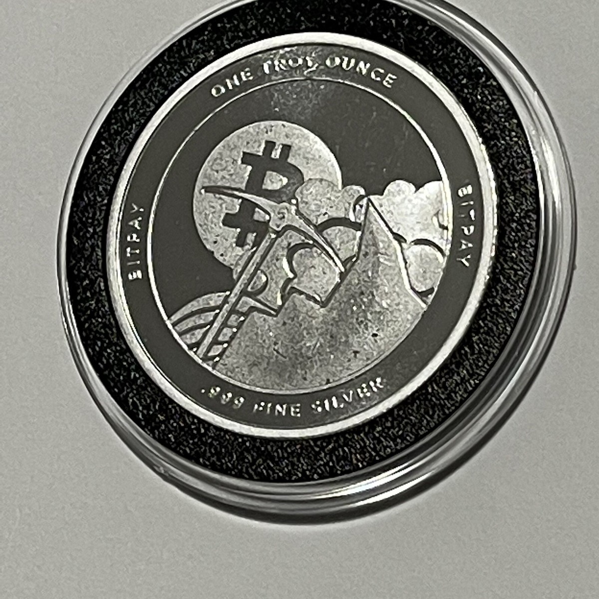 Bitcoin Crypto Currency Blockchain Coin 1 Troy Oz .999 Fine Silver Round  Medal | eBay