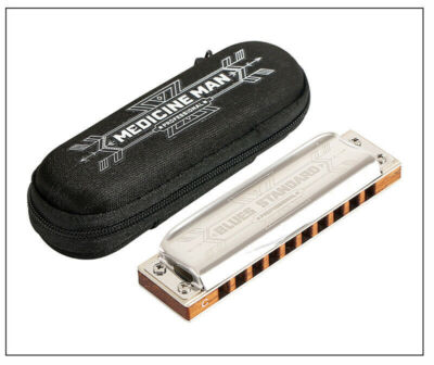 EASTTOP BLUES STANDARD PRO10 10hole Warm Wood Comb Harmonica Mouth Organ Gift