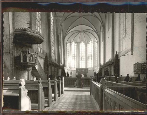 41386699 Lueneburger Heide Dom Inneres Lueneburger Heide