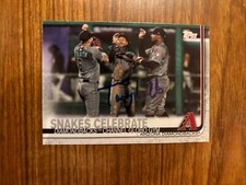 2019 Topps Arizona Diamondbacks Torey Lovullo Autographed Team Card #US98