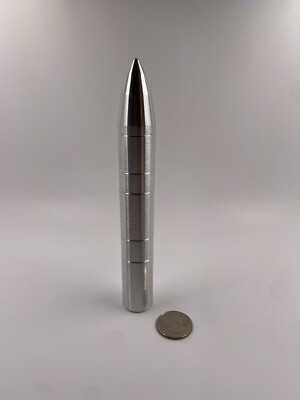 CNC Machined Aluminum Miniature Peacekeeper MX Missile LGM-118 ICBM 1:134