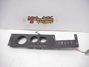 NASCAR Race Car Dash Panel & 4 switches FOR Your 2-5/8 Gauges & 5