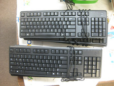 LOT OF 8 UNITS - DELL USB KEYBOARD GRADE A-
