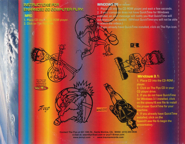 CD Rock The Flys Holiday Man CD, Album, Enh 1998 Garage Rock
