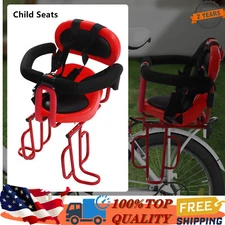 Rear Child Bike Seat Baby Kids Bicycle Chair Carrier Safety Toddler Back Seat