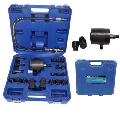 US PRO Luftvibration Injektor Entferner Werkzeug Abzieher Set Pneumatischer Abzieher