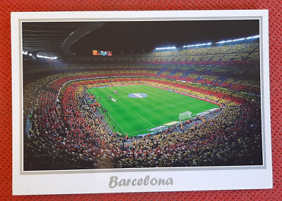 Barcelona Nou Camp Postcard Stadium Postcard Stadium Stadium Stadium Stadium