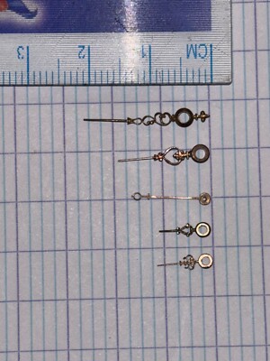 Aiguilles De Montre Vintage Gousset – Ancienne, Seconde/minute/heure – Rare Occasion