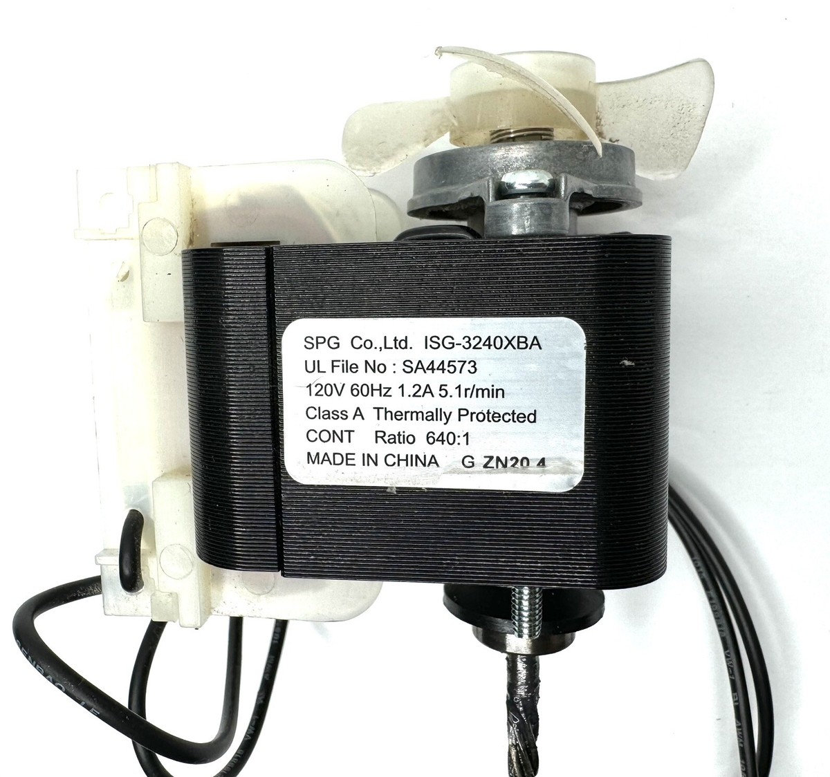 GEVI Nugget Ice Maker Machine Compressor Fan Replacment for GIMN