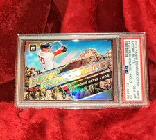 MOOKIE BETTS 2019 PANINI DONRUSS OPTIC #PP3 PEAK PERFORMANCE PSA 10 🔥 RARE HOLO