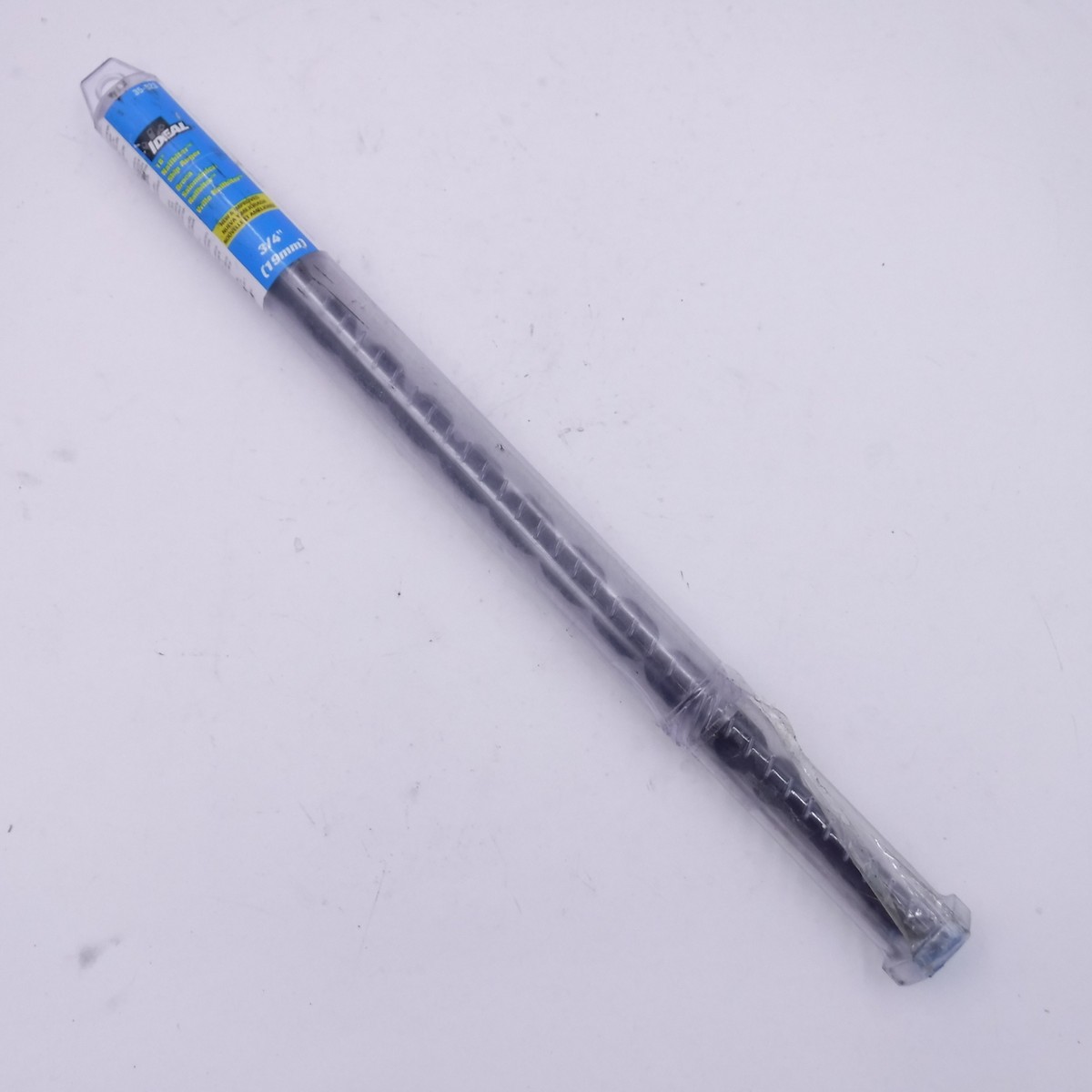 Ideal Electrical Nailbiter 18" Ship Auger Drill Bit - 3/4" Diameter, Dual-Helix Head For Fast Wood Drilling