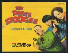 The Three Stooges 1989 Nintendo NES Instruction Booklet MANUAL ONLY