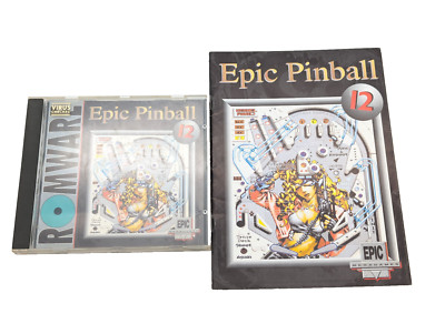 Epic Pinball 12 Mega Games PC CD-ROM Retro Spiel inkl. Anleitung Klassiker Sehr 