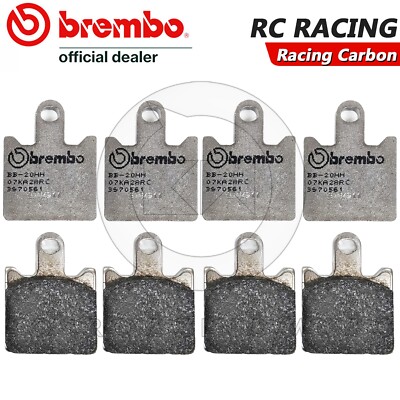 BREMBO SET 4 BREMSBELÄGE VORNE 07KA28RC KAWASAKI Z 1000 BJ 2008