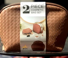 Glotech 2 Piece Cosmetic Bag Set