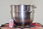 Used Stainless Steel 30 Qt Mixing Bowl for Hobart Mixer