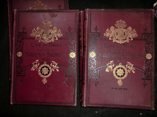 The Life & Times of the Marquis of Salisbury (c1898) 4v Set - S H Jeyes - Biog - Bild 4 von 19