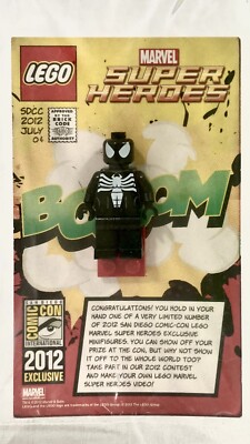 Lego SDCC 2012 Exclusive Spider-Man Venom Symbiont Suit Minifigure 