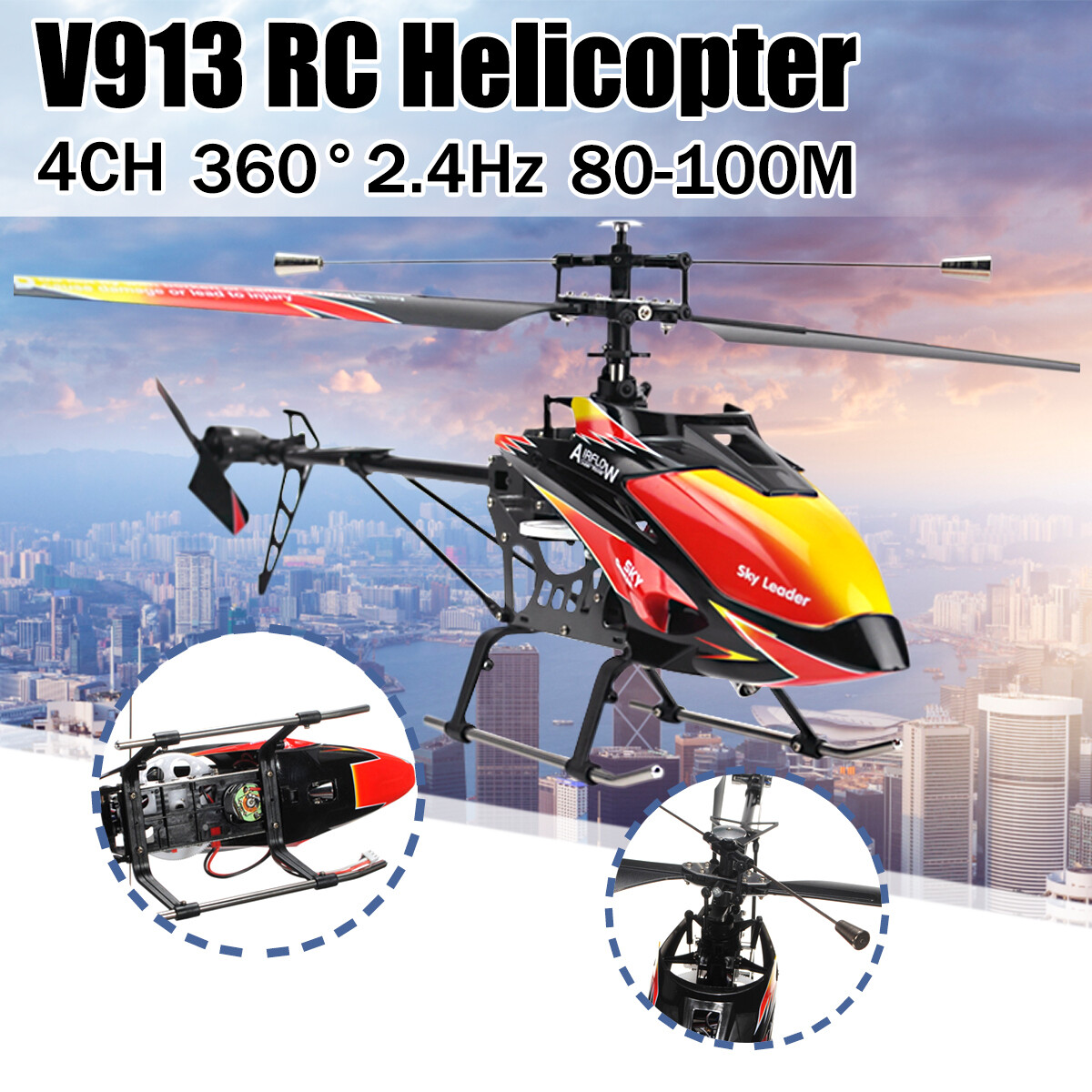 4 channel remote control helicopter