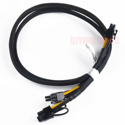 63cm New Power Adapter PCIE Cable 10pin to 8+8pin For HP DL380 G9 Gen9 and GPU - Picture 6 of 8