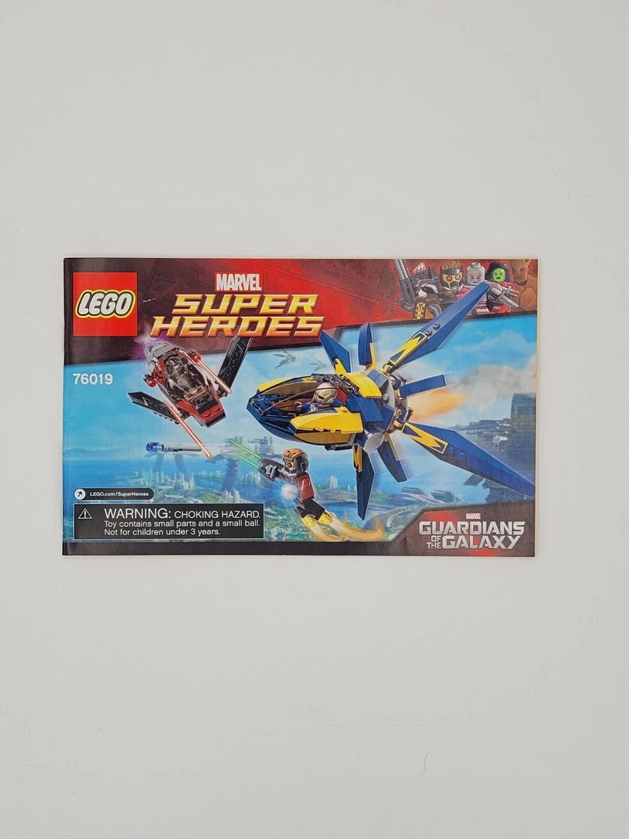LEGO Marvel Super Heroes Guardians of the Galaxy 76019 INSTRUCTIONS ONLY