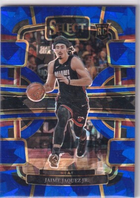 Panini 2023-24 Select NBA No. 100 Jaime Jacquez Jr. Rookie Blue Ice Prizm