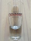 Set of 2 CAZADORES TEQUILA GLASSES large 4oz pair shot shooter heavy promo merch — photo 2