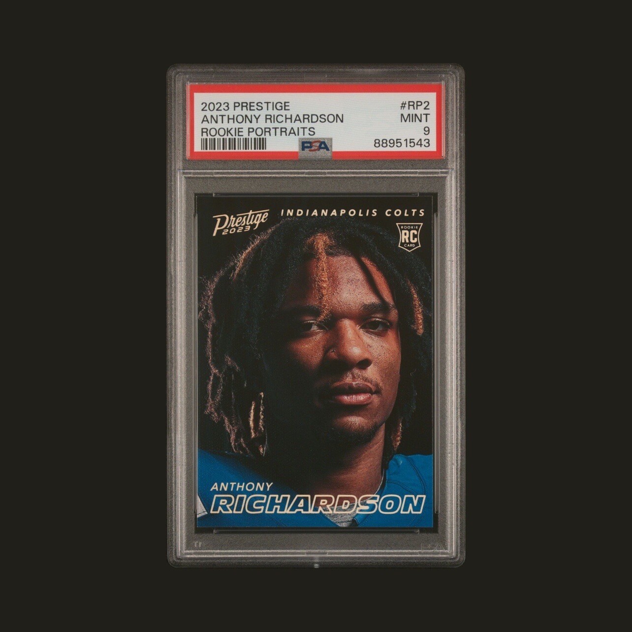 2023 Prestige Anthony Richardson Rookie Portraits #RP2 PSA 9