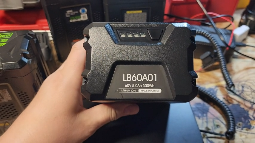 For Greenworks LB60A01 5.0Ah Lithium-ion Battery 60V MAX Cordless
