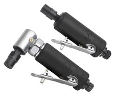 ATD 2pc 1/4" Straight and Right Angle Air Die Grinder Set #2122