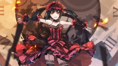 Anime date a live kurumi tokisaki Custom Gaming Mat Desk