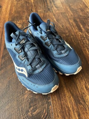 Saucony Women SZ 6.5 Aura TR GTX S10866-105 Running Shoes WORN 1 TIME