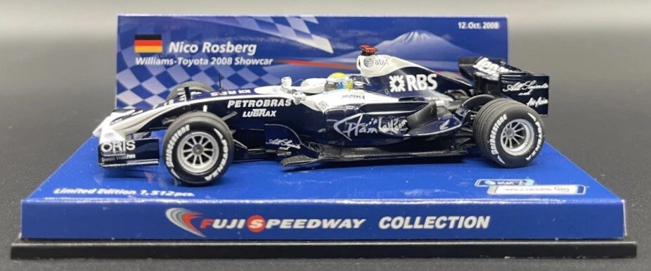 Minichamps 1/43 Williams Toyota 2008 Showcar Nico Rosberg Speedway Collection Foto 2 de 4