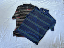 Ben Hogan Performance Polo Shirt Lot, Black/Blue Size XL  2XL