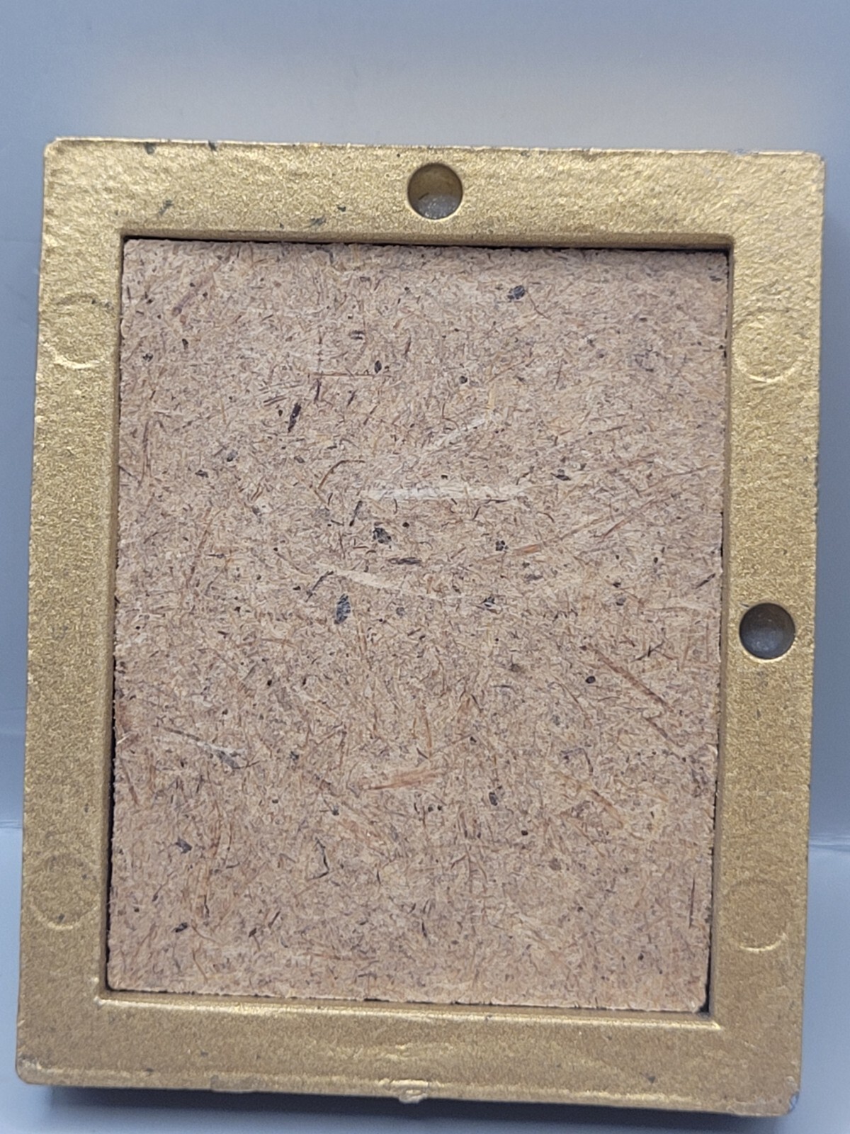 Vintage Mini 3D Resin Wall Art Floral Still Life Village Set Of 3 Italy 2.5 x 2"