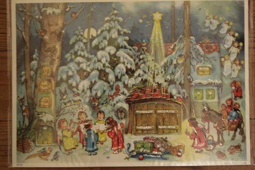 Traditional German Advent Calendar, A4, in blister pack, choice of design - Picture 23 of 30