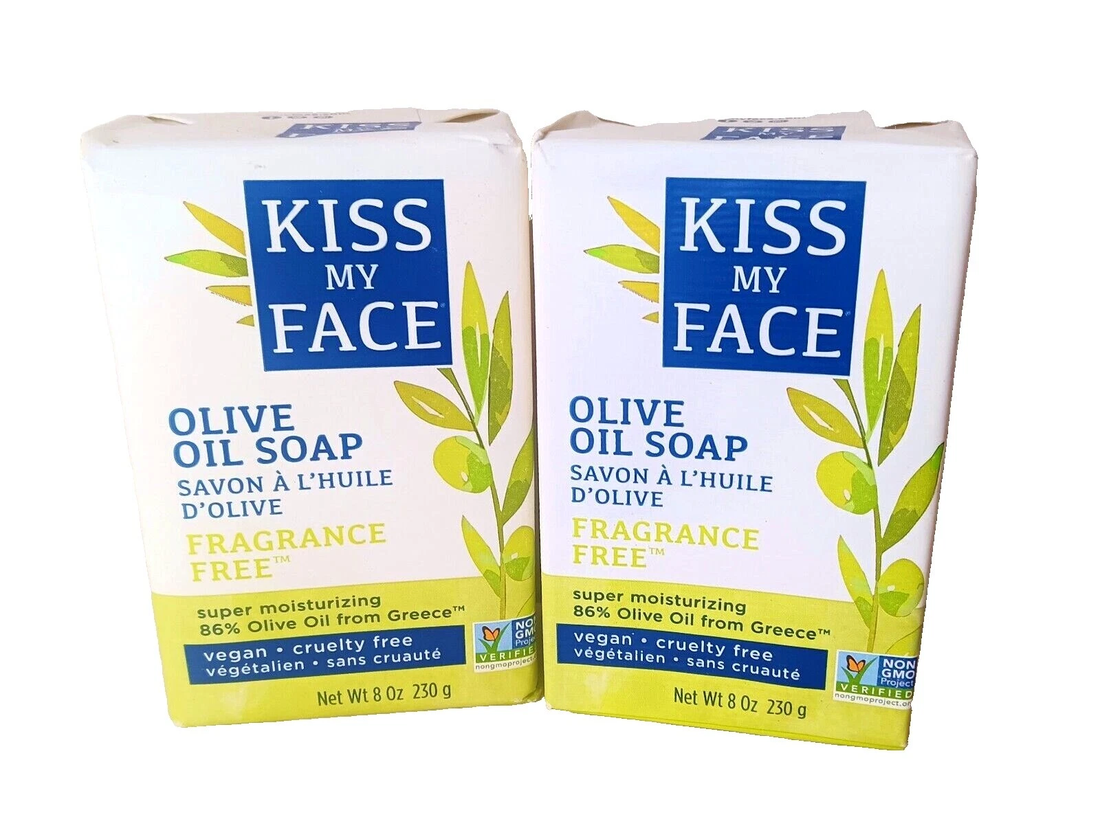 Barra de cuerpo Kiss My Face sin Perfume Jabones