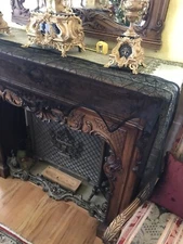 Heritage Lace Mantle Scarf Black Spider Web Design Lace 100" x 18"